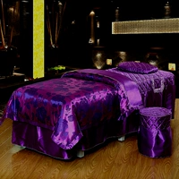 Beauty bed cover Bốn mảnh set Beauty salon quilt cover massage dầu gội bìa giường Kích thước tùy chỉnh giá khăn trải giường spa