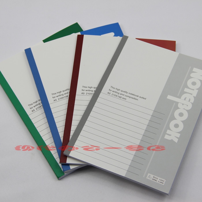 Qinglian A5 Notebook 26 40 40 60 60 80 80 Page 100 Page notebook glued to this 25K notepad