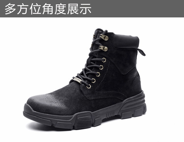 Winter Martin giày nam cao đế xuồng hoang dã cộng với nhung quân đội tuyết Anh retro trong dụng cụ khởi động giầy lười nam hàng hiệu