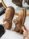 First-Layer Cowhide Men's Shoes, Winter Breathable Casual Leather Shoes, Men's 2025 New Style Sports Genuine Leather Soft-Soled Large-Toe Shoes