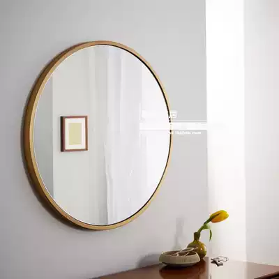 80cm round porch decorative mirror dressing room wall washing mirror bedroom makeup mirror modern simple M544
