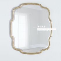 Restaurant background wall decoration creative American porch mirror decoration bathroom bedroom vanity mirror European classical M549