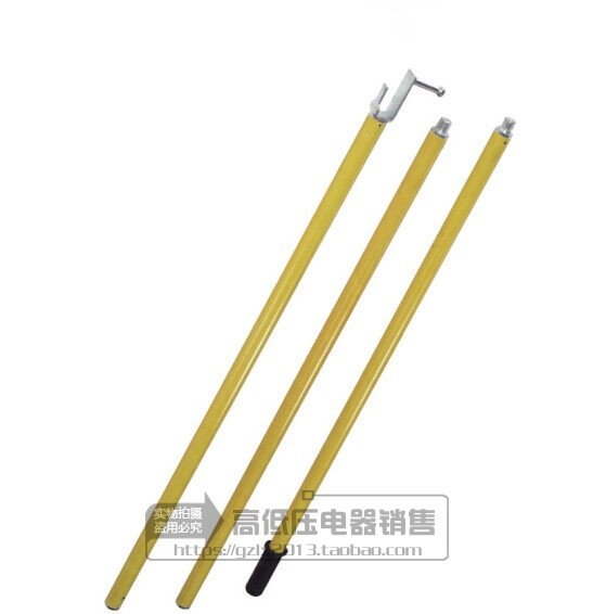 Good interface gram rod JTH-6 110KV 4 sections 6 meters high voltage insulating rod pull rod