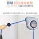 Automatic telescopic hose reel PU yarn wrapped 20 meters auto repair air drum electric drum water drum foam drum trachea tube collector