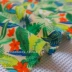 Hawaii rừng nóng Châu Âu và Mỹ đỏ và xanh cây thủ công DIY vải lanh vải lanh khăn trải bàn gối ma062 Vải vải tự làm