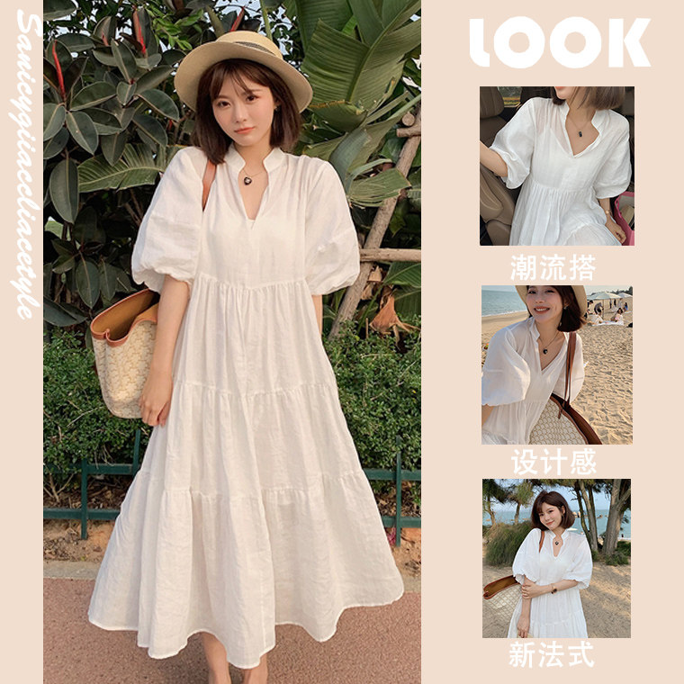 Korean Version Temperament Net Red Gestation Woman Dress 2022 New Spring Summer Super Fairy Foreign Dress Casual Long Dresses Two Sets