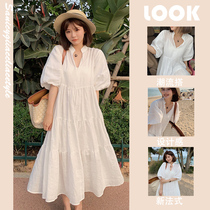 Korean Version Temperament Net Red Gestation Woman Dress 2022 New Spring Summer Super Fairy Girl Dress Casual Long Dresses Two Sets