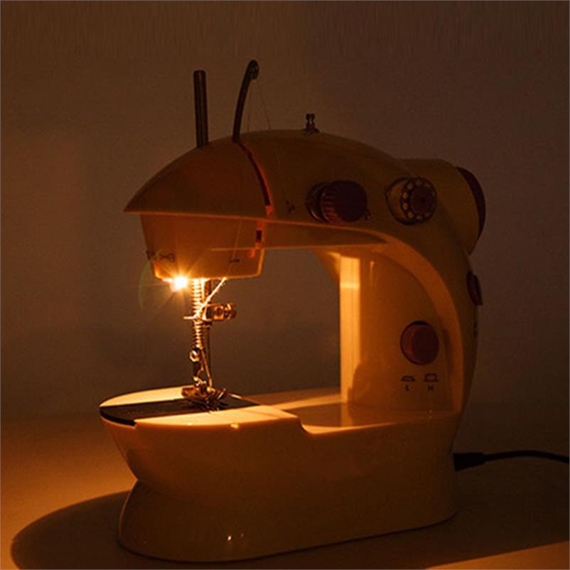 small sewing machine multi-functional automatic manual with light simple handheld mini desktop portable home eating thi