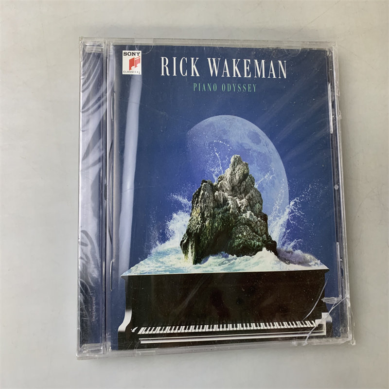 Мексиканская версия нераспечатанного диска Rick Wakeman Piano Odyssey CD Изображение 1