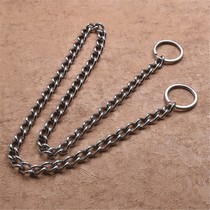 304 stainless steel seamless welding joint diy metal chain key chain insurance anti-lost men and women key chain