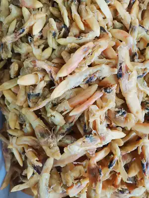 Lianyungang specialty cooking loose-called dried razor clams half a catty bag(buy two bags alone)