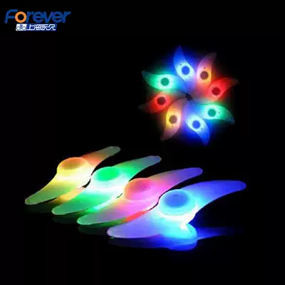 Shanghai permanent bicycle spoke light wind and fire wheel willow leaf light Mountain flash warning light dead night riding