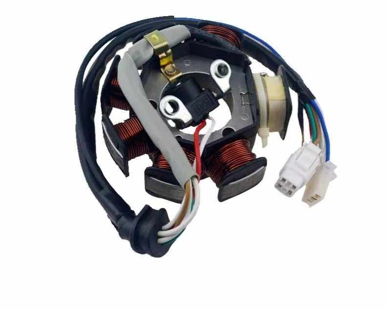 Construction of YAMAHA locomotive accessories JYM125 sky sword YBR Trident coil magnetic motor stator Eone