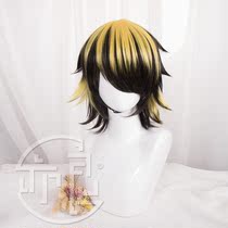 Yiliang Tokyo swastika vengeful rebirth cos wig feather Palace one tiger golden highlight