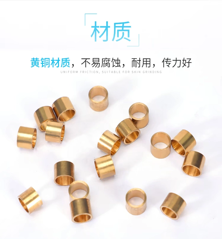 Bi-a đầu đồng đồng hoop đồng miệng 9 mm snooker đen tám 8 đầu bi-a phụ kiện bida