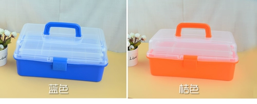 Большая складная портативная коробка для хранения, пластиковый ящик для хранения, фартук для рисования для школьников