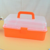 Оранжевая пустая коробка