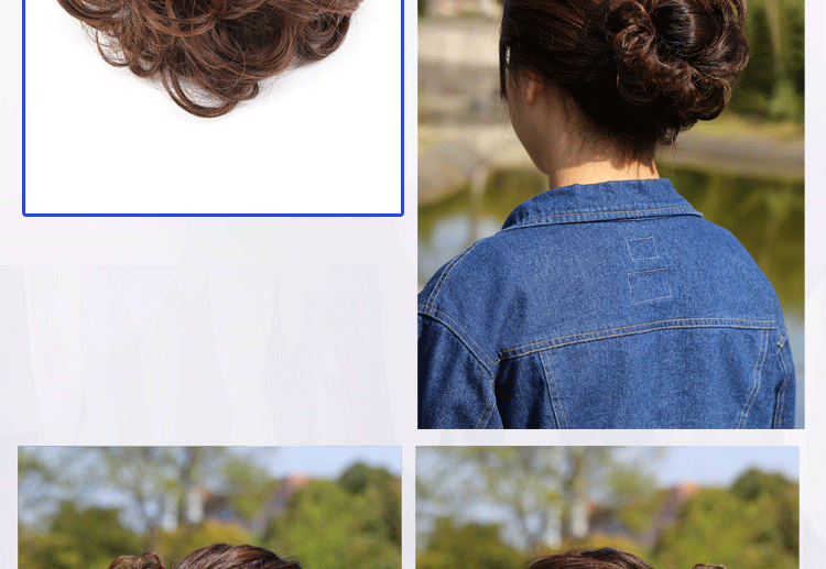 Extension cheveux - Chignon - Ref 242555 Image 14
