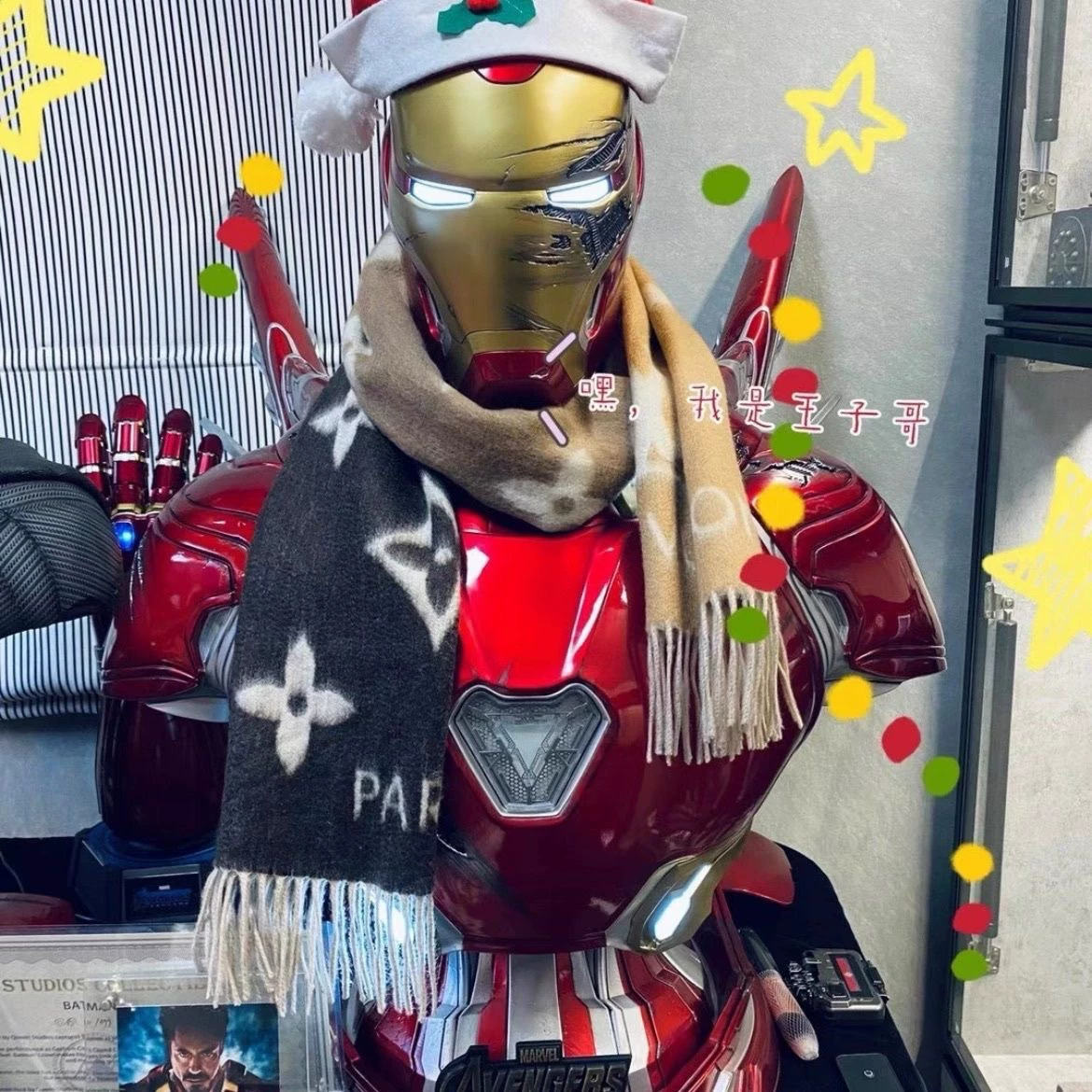 The Avengers, statue, remote control, Birthday gift