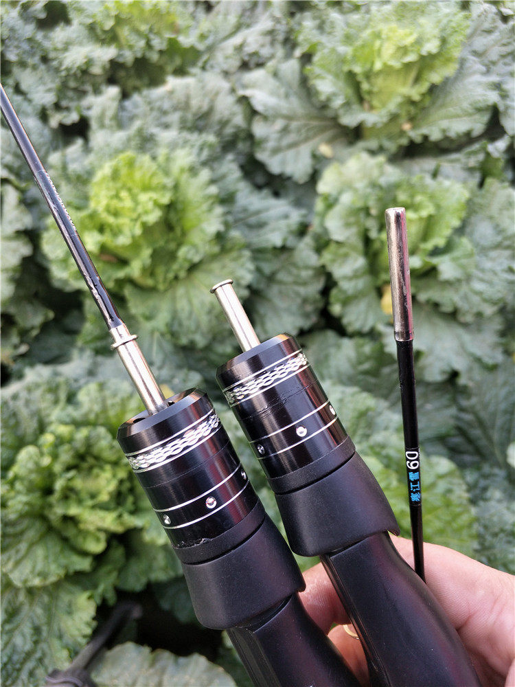 Ice удочкой 发泡把手冰钓鱼竿中硬尾冻钓鱼竿插节鱼竿冰上钓鱼竿50厘米60厘米 Dragon strong second generation