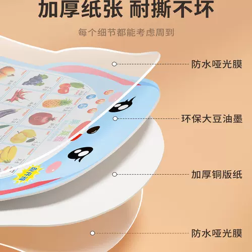 Флип-чарт, обучающая игрушка на стену, со звуком, раннее развитие, грамотность, обучение