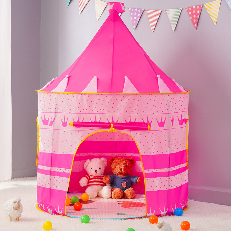 Children's tent indoor boy and girl princess room castle game house baby yurt dollhouse separate bed artifact