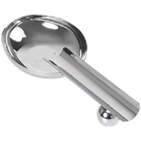 Портативная металлическая пепельница из нержавеющей стали, аксессуары, европейский стиль