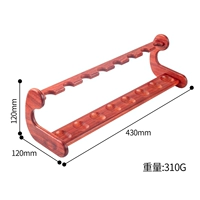 8-битная однослойная полка из палисандра