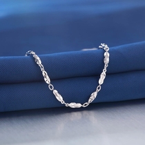 PT950 platinum chain platinum necklace female carambola chain choker neck chain single wear pendant New