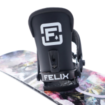 FELIX Snowboard Fixer Snowboard Fixer All-around Flat Flower Carved Slip Full Area Snowboard