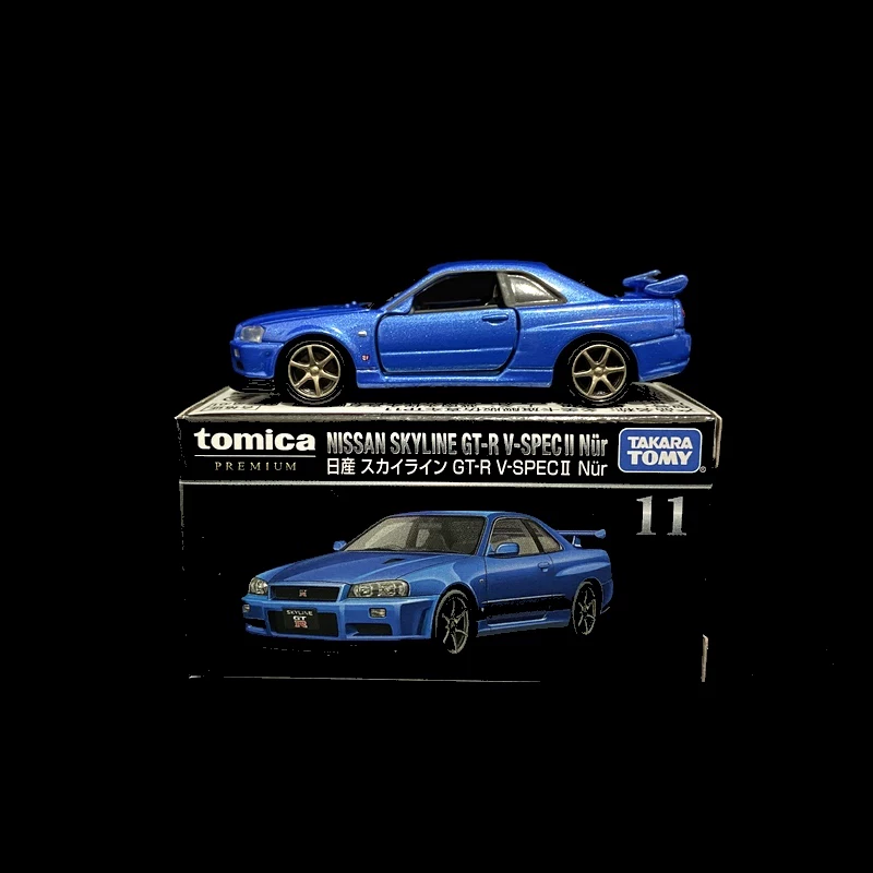 Domeca Nissan Skyline GTR R34 alloy sports car GT-R flagship version simulation car black box