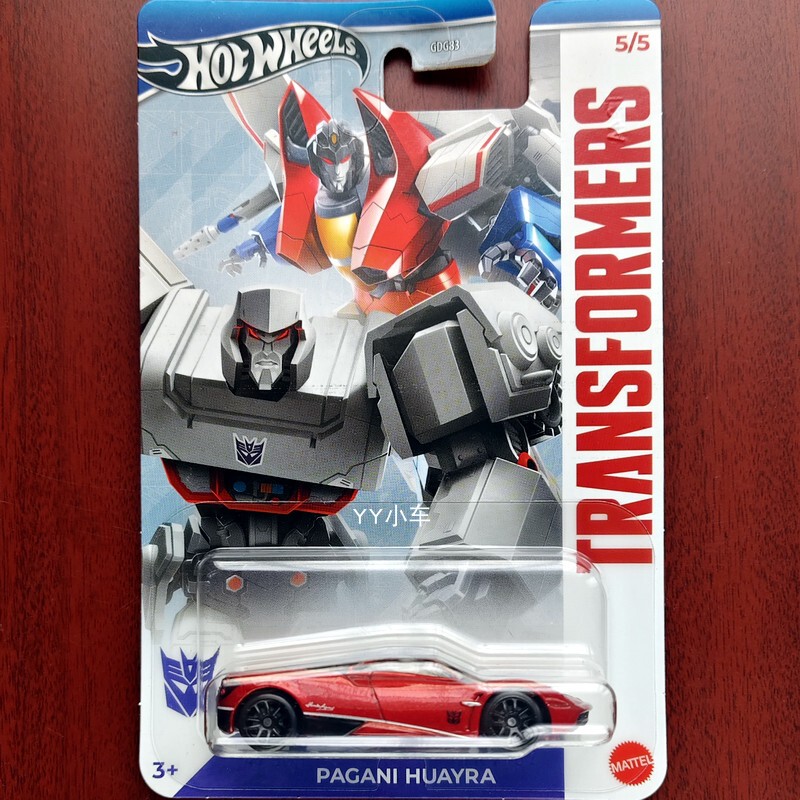 Hot Wheels Pagani Huayra Transformers Alloy Mini Sports Car