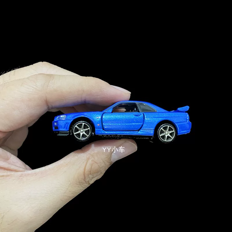 Domeca Nissan Skyline GTR R34 alloy sports car GT-R flagship version simulation car black box
