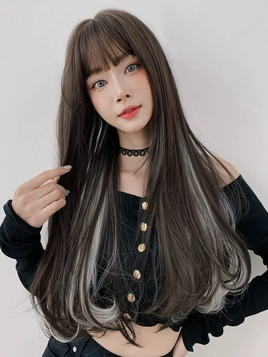 Парик, сетка для волос, комиксы, кудрявая челка, популярно в интернете