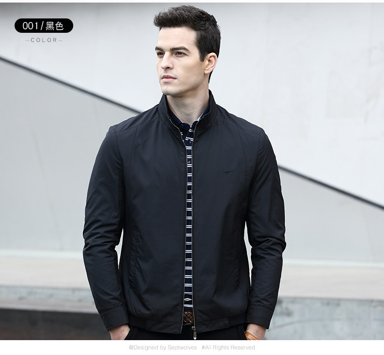 Blouson homme SEPTWOLVES    manches longues en Polyester - Ref 3118435 Image 15