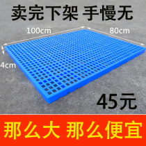 Plastic moisture-proof plate cold storage grid 100*80*4 Mat warehouse pallet pallet shelf