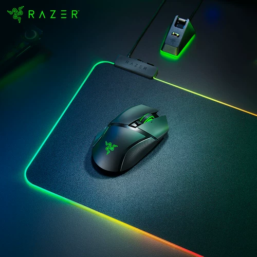 Razer Razer Barcelonic Snake Final Edition Wireless Game Mouse E -Sports RGB Light Tibetan Phantom Base Base