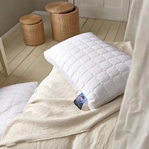 All cotton-extract pillow feather feather pillow soft and comfortable pillow breathable neck-saving single stereo pillow