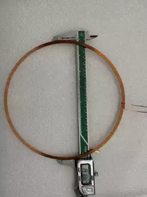 Inner diameter 188*1 0mm wire single layer * 5 turns hollow self-adhesive coil reader inductive coil can be customized