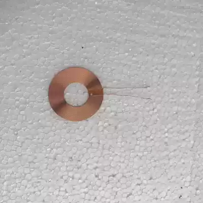 Hollow self-adhesive coil inner diameter 19*0 35 wire single layer * 35UH * outer diameter 42 mm can be customized coil