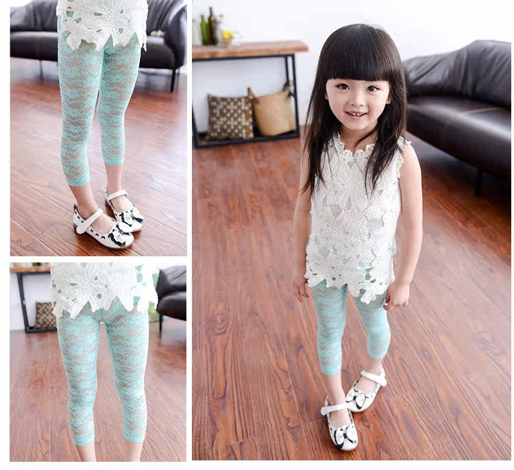 Pantalon fille en mélange - Ref 2061316 Image 21