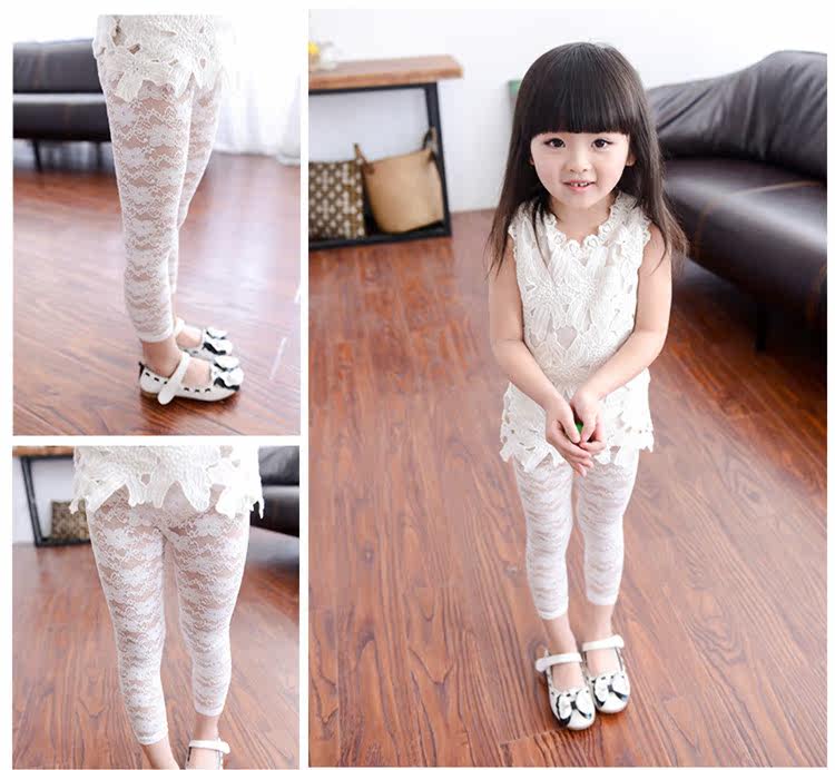 Pantalon fille en mélange - Ref 2061316 Image 15