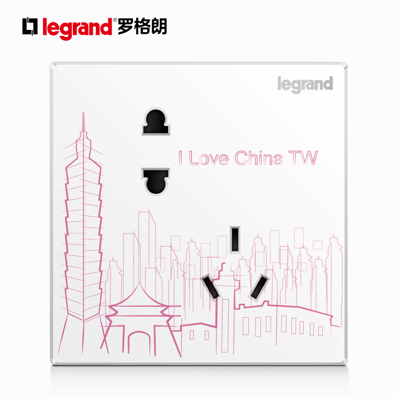 Legrand switch socket panel five-hole official special feature panel single and double cut children cartoon fun 86 s