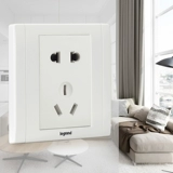 Официальный флагманский магазин мошеннического выключателя 86 пять -отверстие панель с пористой темной установкой дома