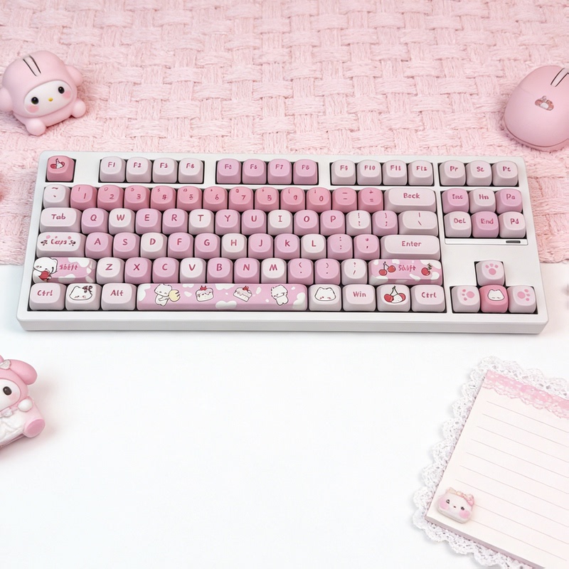 Ai Stone Fe87V2 Dual 8K Three-Mode Wireless Mechanical Switch Argb Light Gaming E-Sports Keyboard, Dedicated Keyboard for E-Sports