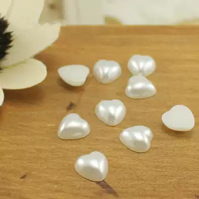 100g price flat bottom Pearl patch DIY mobile phone beauty love ABS patch handmade bow decoration material