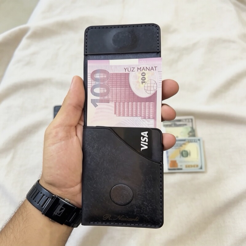 Kape Dynasty American Retro Matte Handmade Stitched First-Layer Cowhide Wallet Multi-Functional Card Holder Kape Dynasty American Retro Matte Handmade Stitched First-Layer Cowhide Wallet Multi-Functional Card Holder