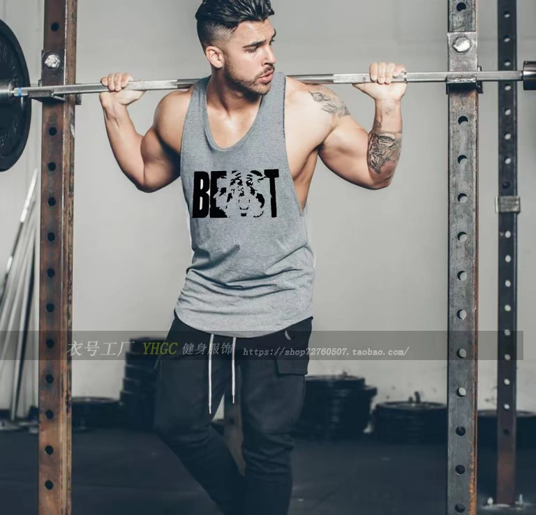 AR anh em vest mùa hè cơ bắp mới thể thao nam căng bông thể dục vest thoáng khí thời trang vest