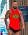 New Hulk tập thể hình chuyên nghiệp thể hình vest thể thao cản trở bông lỏng nam mồ hôi tay áo cotton áo ba lỗ Lót