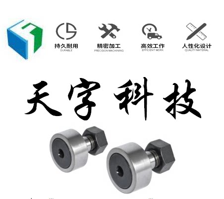 Cam bearing follower BPC02-d5-6-8-10-10A-12-12A-16-18-20-BPC02-d20A